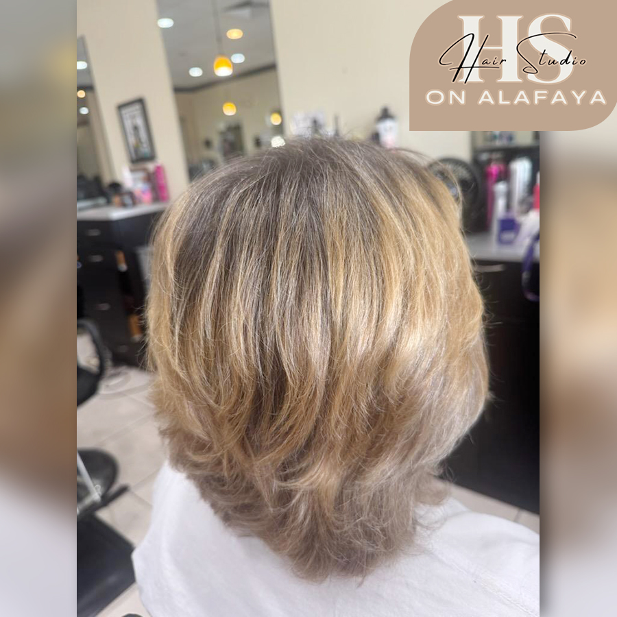 before Color highlights and cut